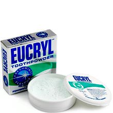 Bộ Hỗ Trợ Làm Trắng Răng, Thơm Miệng, Vị Bạc Hà Eucryl Tooth Powder‎ 50g của Anh