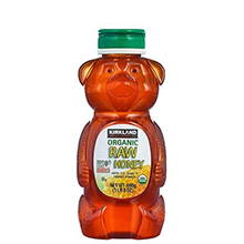 Mật Ong Nguyên Chất Hữu Cơ Kirkland Signature Raw Organic Honey Bear 680g Mỹ