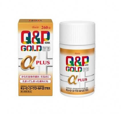 Viên uống hỗ trợ tăng đề kháng  Q&P Gold Alpha Plus Kowa, 260 viên Nhật Bản