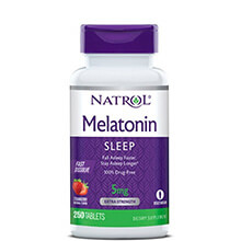 Viên ngậm hỗ trợ ngủ ngon Natrol Melatonin Sleep 5mg của Mỹ (250 viên)