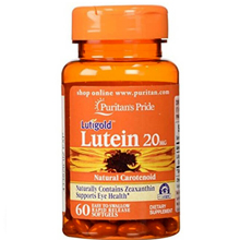 Viên uống hỗ trợ bảo vệ tăng cường thị lực Lutein 20 mg Puritan's Pride Mỹ