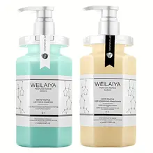 Bộ Dầu Gội Xả Hỗ Trợ Phục Hồi Tóc Đa Tầng Nấm Truffle Weilaiya 450ml x 2 Chai