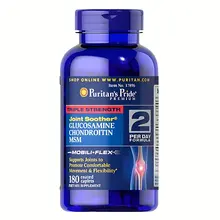 Viên uống Glucosamine hỗ trợ xương khớp 1500mg MSM Puritan's Pride số 2 hàng Mỹ 180 viên