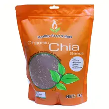 Hạt chia hỗ trỡ sức khỏe Healthy Food & Nuts Organic Chia Seed Úc (1kg)