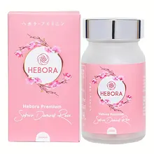 Viên uống hỗ trợ thơm cơ thể Hebora Nhật Bản 60 viên