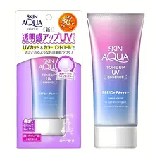 Kem chống nắng nâng tone Skin Aqua Nhật Bản Tone Up UV Essence SPF 50 80g