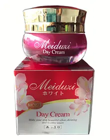 Kem hỗ trợ nám, tàn nhang, dưỡng da MEIDUZI ban ngày của Nhật Bản 20g (màu đỏ)