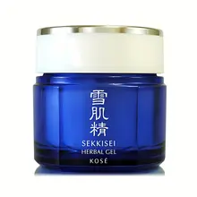 Kem dưỡng mặt nạ ngủ đa năng Kose Sekkisei Herbal Gel 79ml Nhật Bản