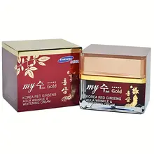 Kem Dưỡng Trắng Da Hồng Sâm My Gold Aqua Korea Red Ginseng Samsung Hàn Quốc 50ml