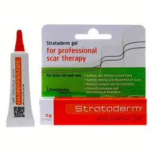 Kem hỗ trợ giảm sẹo lồi, sẹo lõm Strataderm Scar Therapy Gel 5g hàng chính hãng Thụy Sỹ