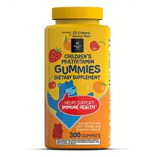 Kẹo dẻo hỗ trợ bổ sung Vitamin cho trẻ Member’s Mark Children’s MultiVitamin Gummies L’il Critters 300 viên Mỹ