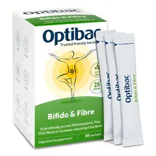 Men vi sinh bổ sung lợi khuẩn, hỗ trợ cải thiện táo bón Optibac của Anh, 30 gói