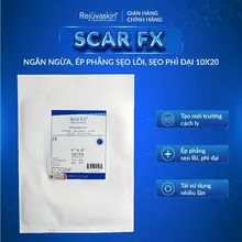 Miếng dán hỗ trợ giảm sẹo lồi Silicon Scar FX Rejuvaskin của Mỹ 10x20cm 