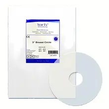 Miếng dán hỗ trợ giảm sẹo lồi Rejuvaskin Scar FX 3″ Breast Circle của Mỹ, tròn