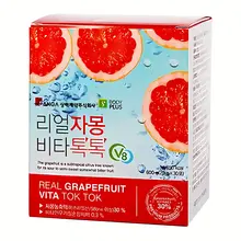 Nước Bổ Sung Dinh Dưỡng, Hỗ Trợ Giảm Cân TReal Grapefruit Vita Body Plus Sanga 30 gói Hàn Quốc