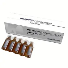 Nước Uống Nhau Thai Ngựa Melsmon Platinum Liquid Placenta Nhật Bản (30 ống)