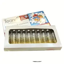Serum Collagen tươi Teana C1- Hỗ trợ cải thiện nám và tàn nhang 10 ống x 2ml Hàng Nga