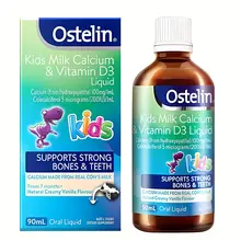 Siro hỗ trợ bổ sung Canxi &D3 Ostelin cho bé 7 tháng đến 13 tuổi 90ml Hàng Úc