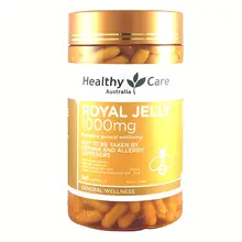 Sữa Ong Chúa Healthy Care Royal Jelly 1000mg 365 Viên Úc