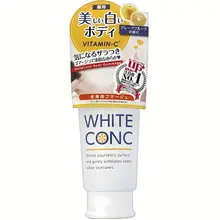 Tẩy da chết White Conc Body hỗ trợ dưỡng trắng da toàn thân, 150ml Nhật Bản