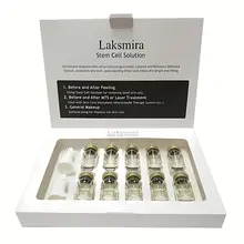 Tế bào gốc Hỗ Trợ Trẻ Hóa Da Laksmira Stem Cell Solution Water Lightening Skin 10 lọ x 5ml Hàn Quốc