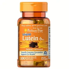 Viên Uống Hỗ trợ Thị Lực Lutein Puritan's Pride 6mg, 100 Viên, Mỹ