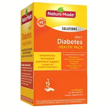 Viên Uốnjg Hỗ Trợ Điều Trị Tiểu Đường của Mỹ Nature Made Diabetes Health Pack 60 gói