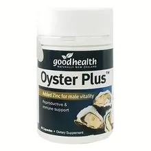 Tinh Chất Hàu Tăng Cường Sinh Lực Oyster Plus Goodhealth New Zealand - Hộp 60 viên