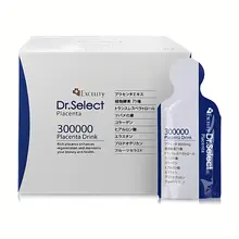 Tinh chất nhau thai heo hỗ trợ làm đẹp Dr. Select Placenta Drink 300000 hộp 30 gói