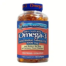 Viên uống Dầu Cá Hồi Pure Alaska Omega Wild Alaskan Salmon Oil 1000mg Mỹ 210 viên