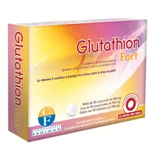 Viên ngậm Glutathion Fort Laboratoires Fenioux hỗ trợ dưỡng trắng 30 viên của Pháp