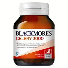 Viên uống hỗ trợ phòng và điều trị Gút Blackmores Celery 3000 của Úc 50 viên