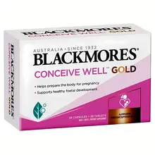 Viên uống Blackmores Conceive Well Gold 56 Viên của Úc - Hỗ Trợ tăng khả năng thụ thai