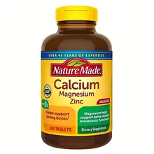 Viên uống Nature Made Calcium Magnesium Zinc With Vitamin D3, 300 viên Mỹ 