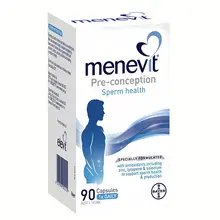 Viên uống bổ sung vitamin sinh lý nam giới Menevit Của Úc 90 viên