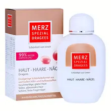 Viên Uống Hỗ Trợ Làm Đẹp Da, khỏe Móng và tóc Merz Spezial Dragees Haut Haare Nagel Đức, Hộp 120 viên