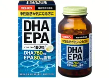 Viên Uống Bổ Sung DHA EPA Orihiro Nhật Bản 180 Viên (mẫu mới)