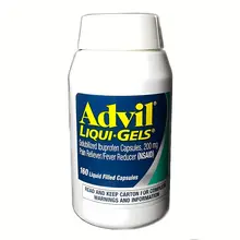 Viên uống hỗ trơ giảm đau hạ sốt Advil Liqui Gels của Mỹ 160 viên