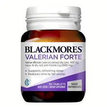 Viên uống hỗ trợ giấc ngủ ngon Blackmores Valerian Forte 2000mg Úc 30 viên