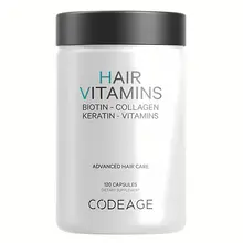 Viên Uống Hỗ Trợ Mọc Và Dưỡng Tóc Codeage Vitamins Hair Của Mỹ Hộp 120 viên