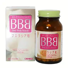 Viên uống hỗ trợ săn chắc vòng một BBB Best Beauty Body Orihiro Nhật Bản 300 viên