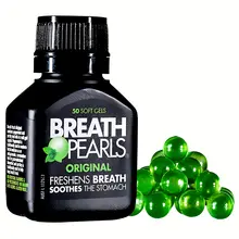 Viên uống Breath pearls hỗ trợ thơm miệng Úc, 50 viên 