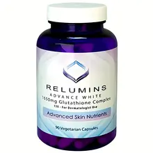 Viên Uống Hỗ Trợ Trắng Da Relumins Advance White Glutathione 1650mg Mỹ 90 viên