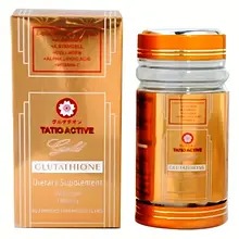 Viên uống hỗ trợ dưỡng trắng da Tatio Active Gold Glutathione 1850mg Nhật Bản 60 viên