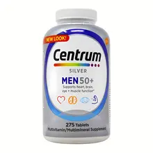 Vitamin tổng hợp cho nam giới trên 50 tuổi Centrum Silver Men's 50+ 275 Viên Của Mỹ